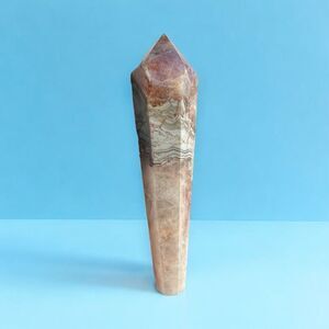 Amethyst Crazy‎ Lace Crystal Wand (#4)